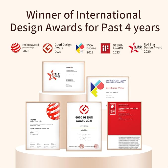 PULA Baby Push Walker with Wheels Toddler Wagon for First Learner Baby Toys 6-12 Months, 1 Year Old Birthday Gifts, Indoors and Outdoors (Pink)