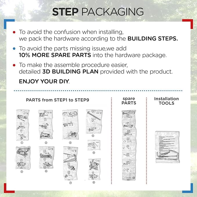 DIY Swing Sets for Backyard, Wooden Playground Sets with Glider Swing and 2 Belt Swings, Kids Outdoor Play Equipment, Outdoor Playset