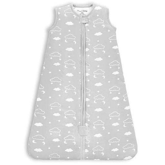 Mama Cheetah Baby Sleep Sack 2.5 TOG, Winter Baby Sleeping Bag with 2-Way Zipper, Organic Cotton Swaddle Transition Wearable Blanket for Boy Girl Infant Toddler, 24-48 Months, 1-Pack