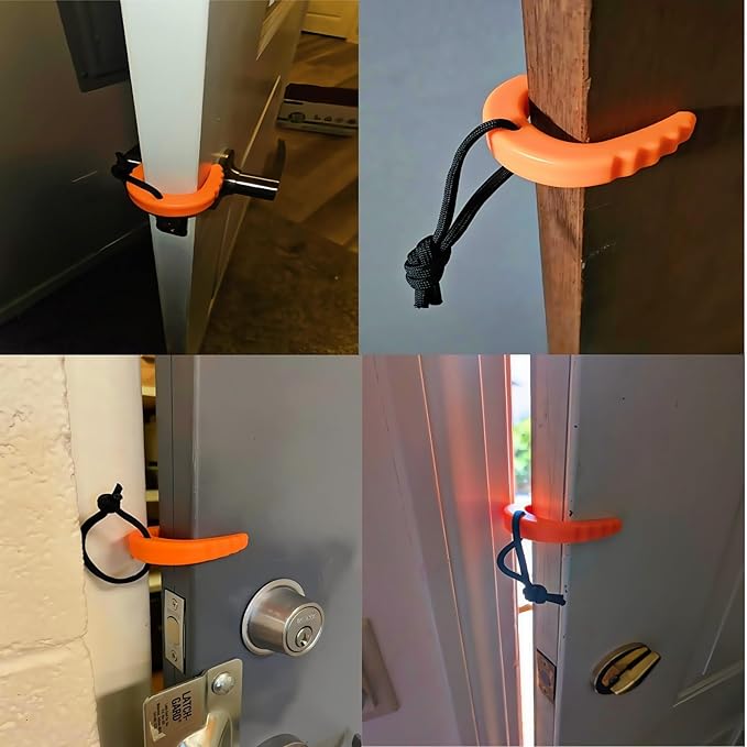 Door Pinch Guard Stops Doors from Closing.D oor Stops for Law Enforcement, Police, Emergency Medical Services, Firefighter Tools Door Wedge Door Pinch Guard