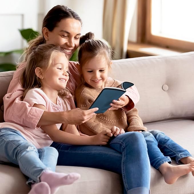 Dunwell Small Photo Album 4x6 (2-Pack, Blue), Mounting Paper, 4 x 6 Photo & Art Portfolio Presentation Book, 24 Pockets Display 48 Pages, Professional Mini Picture Book for Artwork, Postcards