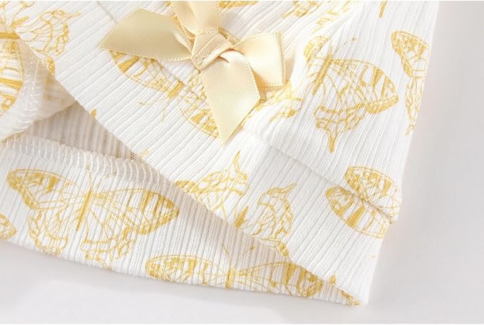 Cute Baby Girl Hats Mittens Set 10-Pack New Born Boy Caps Gloves Suit 0-6 Months Infant Accessories