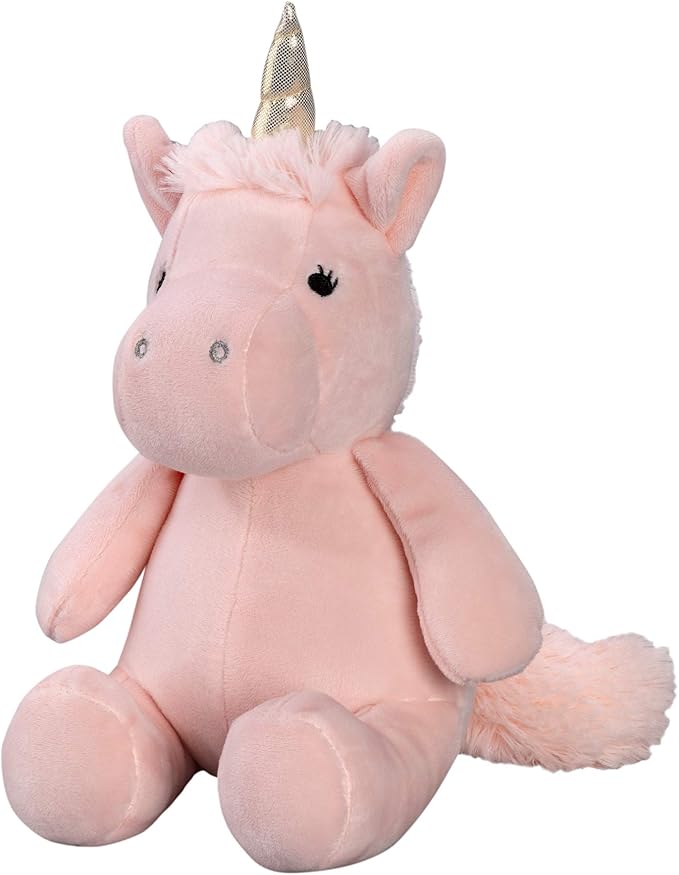 Bedtime Originals Rainbow Unicorn Pink/Purple 4-Piece Baby Crib Bedding Set