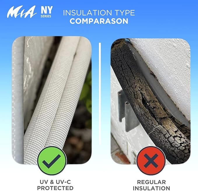 Cooper & Hunter 24,000 BTU, 230V, 17 SEER Ductless Mini Split AC/Heating System Pre-Charged Inverter Heat Pump with 16ft Installation Kit