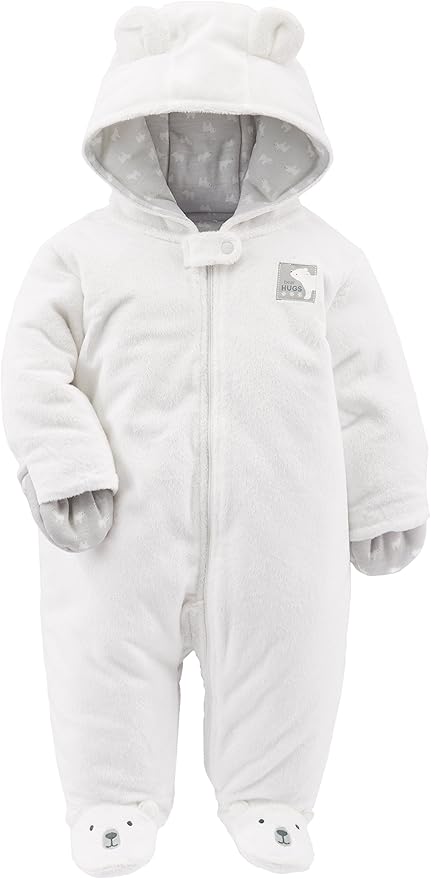 Simple Joys Kid's Pram Ivory Bear Outerwear
