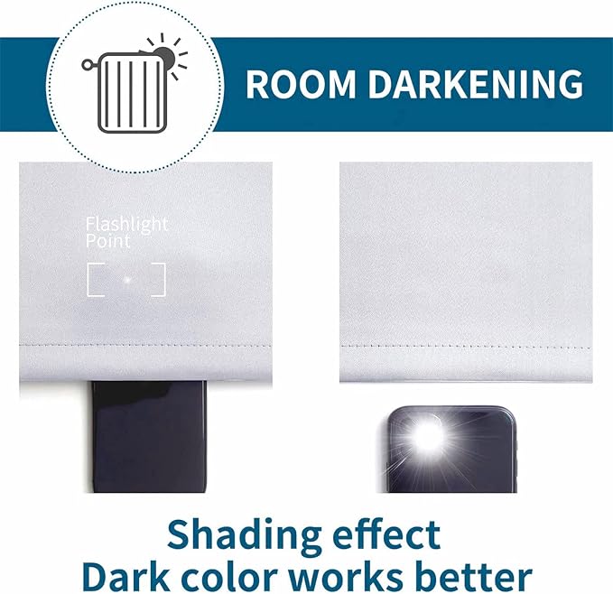 Golf Blackout Curtains for Boy Girl Room Darkening Decor,Sport Theme and White Motto Dark Background Bedroom Living Room Home Rod Pocket Thermal Insulated Window Curtain/Drapes Panel,42x63 Inch…