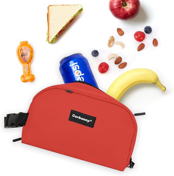 Cerbonny Small Cooler Bag Freezable Lunch Bag for Work School Travel, Leak-proof, Insulated, Suitable for 3+