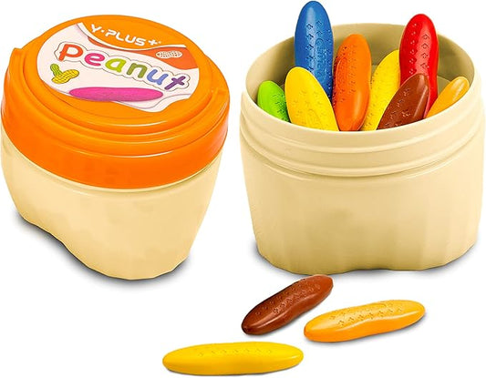 Yplus Washable Toddler Crayons, Non-Toxic for Ages 2-4, 24 Colors