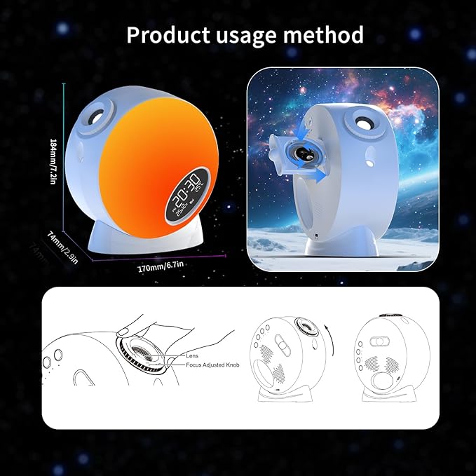 Galaxy Projector, Planetarium Star Projector Night Light with Timer and Remote for Bedroom,13 in 1 Night Light for Kids,for Teens,Christmas,Space for Kids Adults Bedroom Decor Birthday Gifts