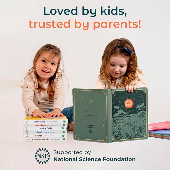 Cali's Books Brazilian Nursery Rhymes Book - Sound Books for Toddlers 1-3 Years Old - Interactive & Educational Music Toys for Bilingual Children with Lyrics & Translations - Musical Gifts for Kids