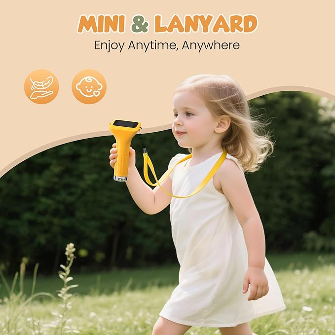 Handheld Microscope for Kids Portable Pocket Digiscope - 2" IPS HD Screen 1000X Digital Microscopes Camera PC Compatible 3-12 Year Old Girl Boy Science Edu Fun Birthday Gifts Toys