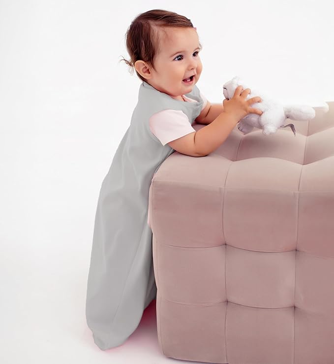 Mama Cheetah Baby Sleep Sack 0.5 TOG, Organic Cotton Baby Wearable Blanket with Two-Way Zipper, Swaddle Transition Baby Sleeping Bag for Newborn Infant Toddler Boy Girl, 24-48 Month