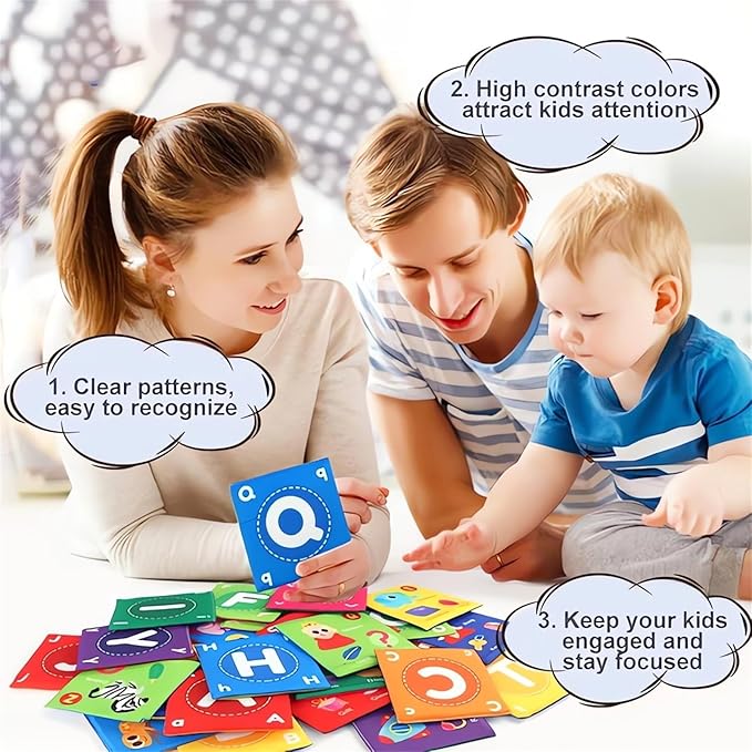 Early Childhood Enlightenment Book 26 Pieces Toddler Soft Alphabet ABC Letter Number Flash Cards Baby Soft Cloth Bath Books Infant Crinkle First Books Toys Sensory Books Learning Flashcards (Number)