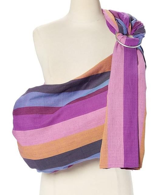 Hip Baby Wrap Ring Sling Baby Carrier for Infants and Toddlers - Beautiful, 100% Soft Cotton Baby Wraps Carrier for Babies 8-35 lbs - Perfect Baby Shower Gifts Moms and Dads - Nursing Cover (Spring)