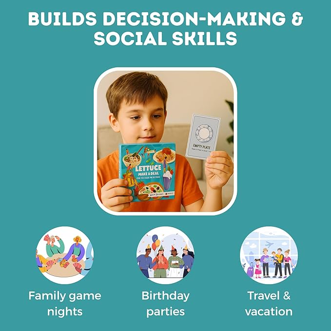 Fast-Paced Summer Card Game for Kids & Adults, 2-4 Players, Ages 5+, Fun Party Game with 102 Cards & Easy Rules – Exciting Collect & Win Strategy, Perfect for Game Nights, Travel & Group Entertainment