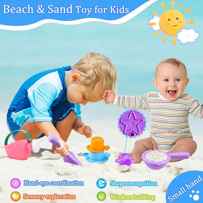 6Pcs Toddler Bath Toys for Kids Ages 1-3 Bath Toys for Babies12-18 Months Water Can Bathtub Toys for Kids Pool Toys Water Table Toys for 1 2 3 4 5 6 Years Old Girls Boys Gift