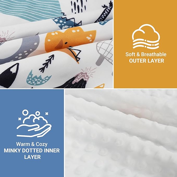 Elstey Car Seat Cover Baby, Minky Dot Carseat Covers Baby Girls, Lightweight Infant Car Seat Cover Canopy with 2 Layers Breathable Mesh Windows, Stroller Carrier for Babies Newborn Essentials