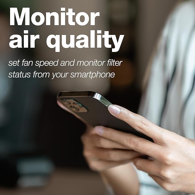 IQAir GC MultiGas XE Air Purifier- 2-Pack – Smart MultiGas Filtration for Rooms up to 2250 sq ft - Chemicals, Odors, VOCs, and Particles, Swiss Made, WiFi Enabled