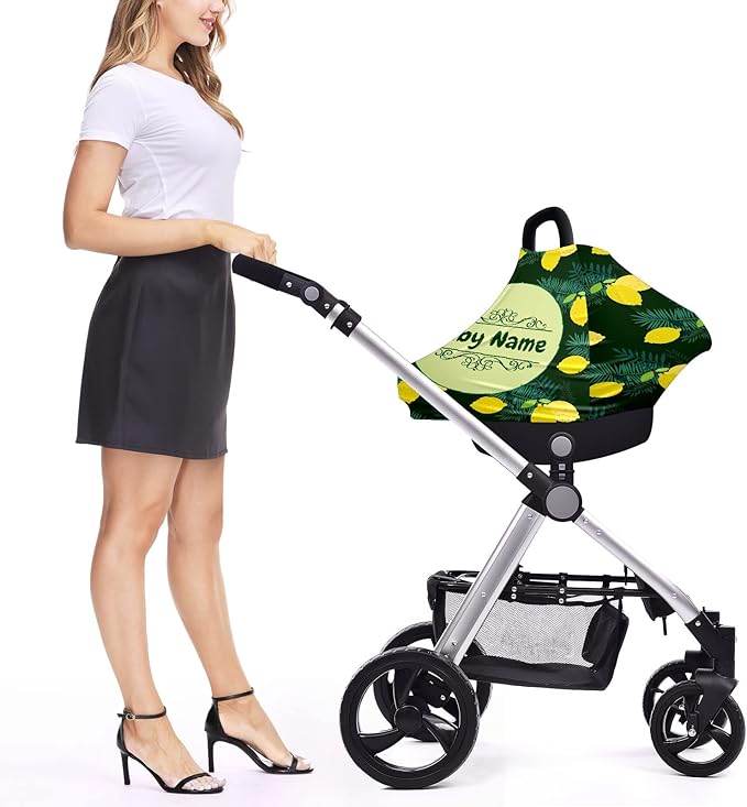 Baby Car Seat Stroller Cover Nursing Cover New Mom Breastfeeding Scarf Soft Stretchy Infant Carrier Cover Car Canopy Coverage