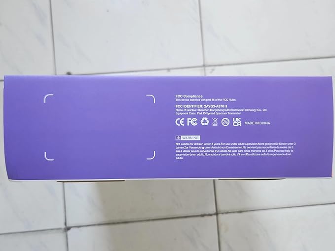 Eletrionic Dance Mat for TV with HD Camera, Non-Slip Dance Pad for Girls Boys, Dance Game Mat Xmas B-Day Gifts for Kids Adults (Purple)