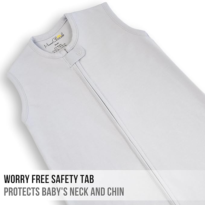 Mama Cheetah Baby Sleep Sack 0.5 TOG, Organic Cotton Baby Wearable Blanket, Swaddle Transition Baby Sleeping Bag, Boy Girl Newborn Infant, XXL (24-48 M)