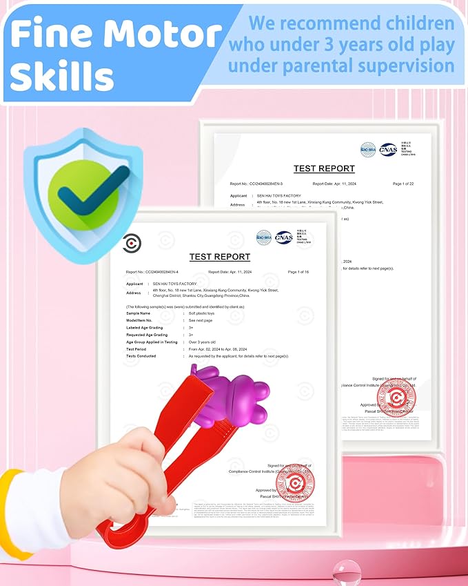 Counting Animals Montessori Toys for 3 4 5 Years Old Boys Girls, Preschool Learning Activities Kindergarten Educational Sensory Toys Gifts for Kids Toddlers Ages 3-5, 4-8