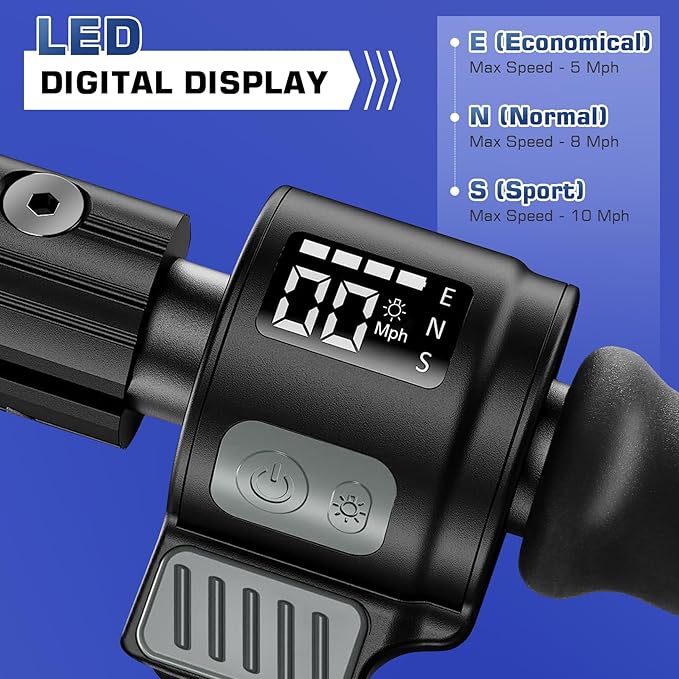 Caroma Electric Scooter for Kids Ages 6-12,150W/180WMotor,10 MPH Max Speed & 7 Miles,Colorful Lights,Adjustable Height & Speed,LED Display,Foldable Kids Electric Scooter 132 Lbs Max Load,Idea Gift