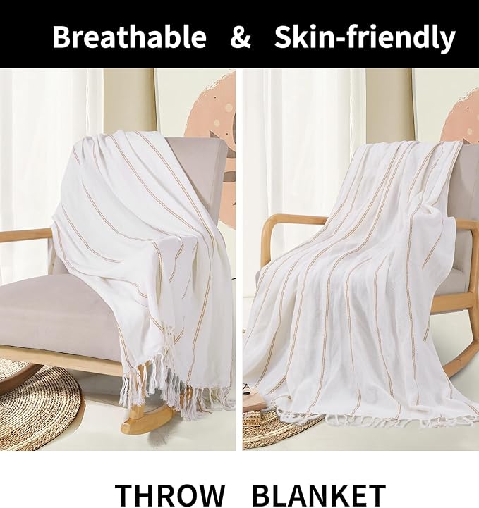 Genovega Cotton Turkish Beach Towel Pool Blanket Sandproof Fast Dry Thin Extra Large XL Compact Shelter Canopy Tent Must Haves Ship Cruise Essentials Spa Accessories Summer Vacation Item Mr Mrs Gift