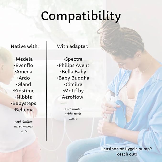 CERES CHILL OG Breastmilk Chiller, Reusable Storage Container, Up to 34 oz. - Bottle Cooler Keeps Milk at Safe Temperatures for Up to 20 Hours, Connects w/Most Pumps (Black)