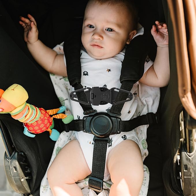 Anti Escape Safety Clip Baby Harness Chest Clips, Chest Strap Lock Prevent Children/Kids(Under 1.5 Years Old) Taking Their Arms Out of High Chairs/Strollers/Reins(2 Pack)