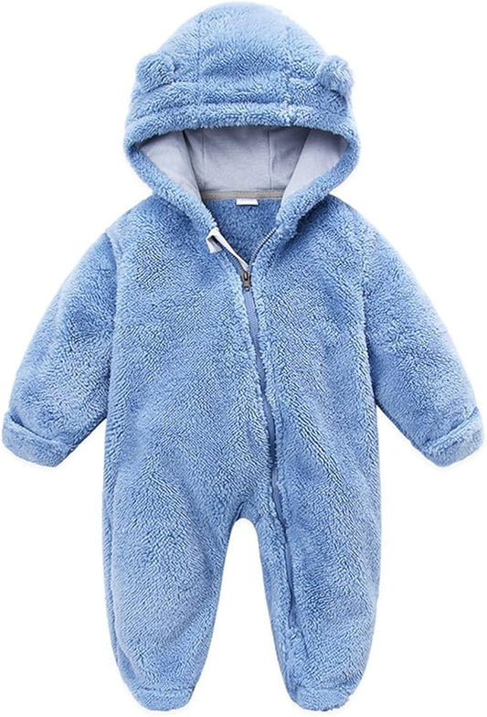 Baby Boy Girl Snowsuit Winter Warm Clothes Coat Infant Jumpsuit Toddler Outfit