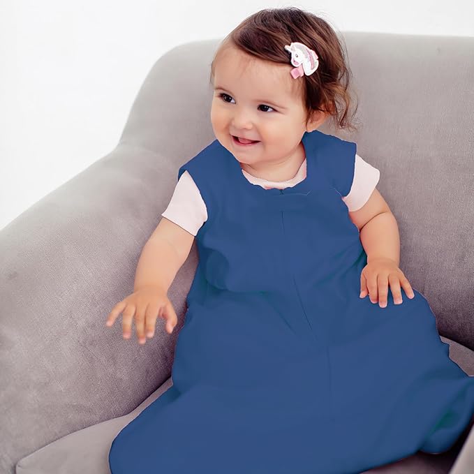 Mama Cheetah Baby Sleep Sack 0.5 TOG, Organic Cotton Baby Wearable Blanket with Two-Way Zipper, Swaddle Transition Baby Sleeping Bag for Newborn Infant Toddler Boy Girl, 6-12 Months