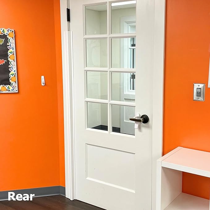 Cardinal Gates PinchNot Rear Door Pinch Guard for Kids Safety-Hinge Protector for Babies-CSP33-Finger Pinch Shield-Child Proof Back of Jamb-Made in USA