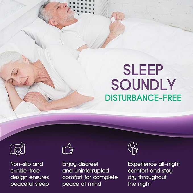 Incontinence Bed Pads - Reusable Waterproof Underpad Chair, Sofa and Mattress Protectors - Highly Absorbent, Machine Washable - for Children, Pets and Seniors (30x36 (Pack of 4), Multi-Color)