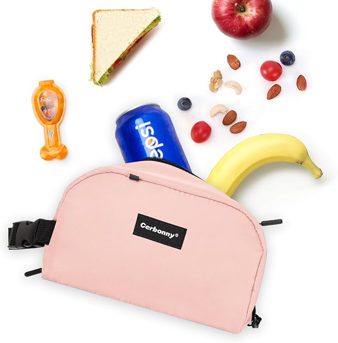 Cooler Lunch Bag - Freezable and Insulated for Travel, Kids/Adults, Fit for Yogurt