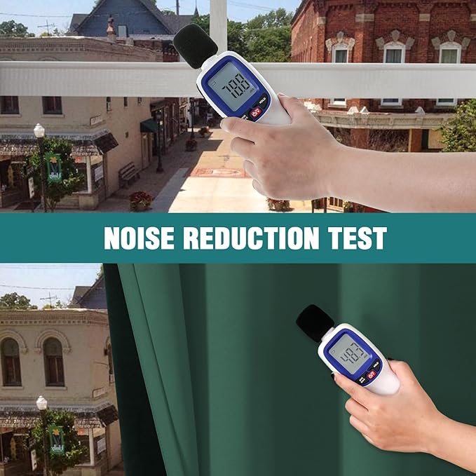 ChrisDowa 100% Blackout Curtains for Bedroom with Black Liner, 2 Thick Layers Total Blackout Thermal Insulated Grommet Long Window Curtains 2 Panels Set (Forest Green, 52 x 95 Inch)