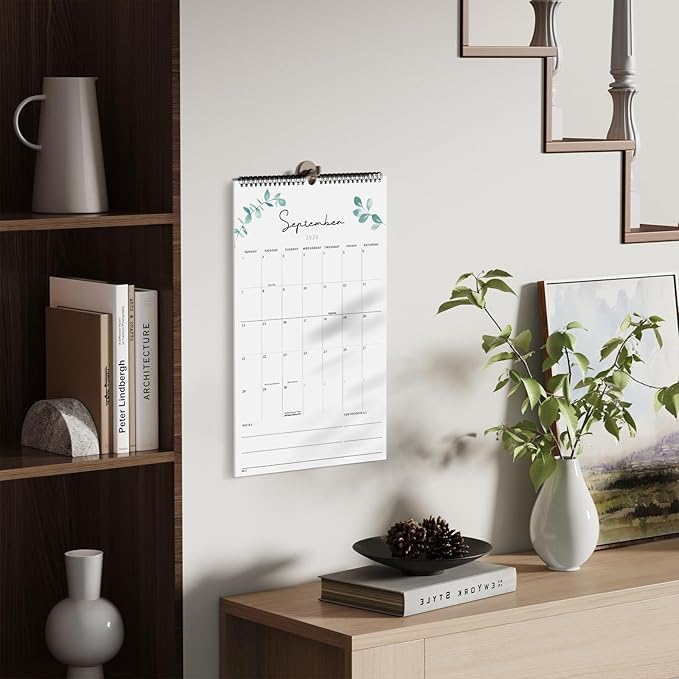 Jotsome Wall Calendar 2025-2026, Large Academic Monthly Calendar From July 2025 to December 2026 11"x17", Aesthetic Wall Decoration in Home and Office for Easy Organizing