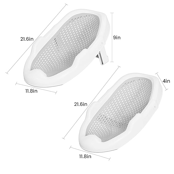 Foldable Baby Bathtub Support, Ideal for Babies Less Than 6 Months Old, Soft Support for Use on The Counter, Sink or Bathtub