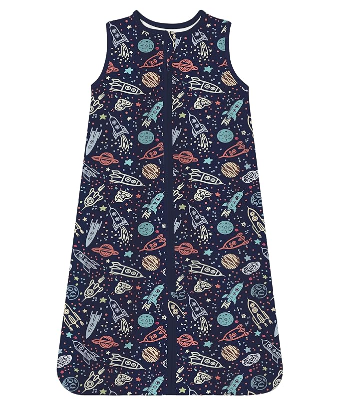 TotAha Space Toddler Sleep Sack 2T-3T-4T,0.5 TOG Lightweight, Stretchy, Silky Sleep Bag, Buttery Soft Wearable Blanket Baby Sleeping Sacks With 2-way Safe Zipper