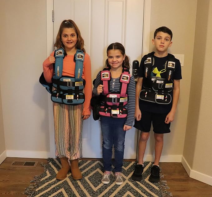 Extra Large Black, Lightweight, Compact, Portable Car Seat - Perfect for Travel and Everyday Child Safety