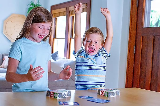 FoxMind Match Madness Board Game, Visual Recognition Matching Board Game, Family Puzzle Game to Develop Kids Problem Solving Skills