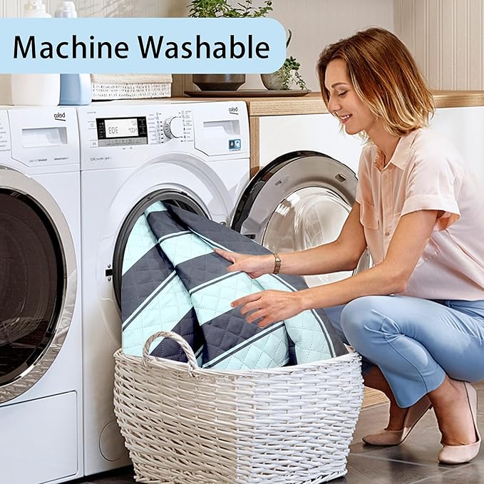 HX&OD Extra Large Picnic Outdoor Blanket, 80”x60” Waterproof Picnic Mat Foldable Camping Blanket Portable with Carry Strap for Beach Mat Outdoor Camping Party(Grey&Green)