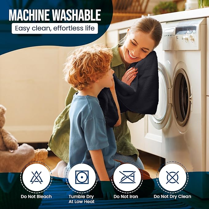 Utopia Bedding Waterproof Mattress Protector Twin Size, Premium Terry Mattress Cover 200 GSM, Breathable, Fitted Style with Stretchable Pockets (Black)