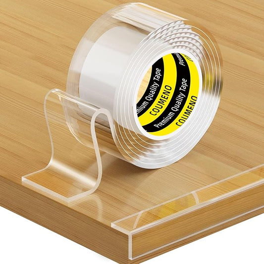 Clear Edge Protector,Safe Corner Protector, Anti-Sharp Edge Protector, for Furniture, Drawers, Tables, Cabinets 1.18inX16.4FT