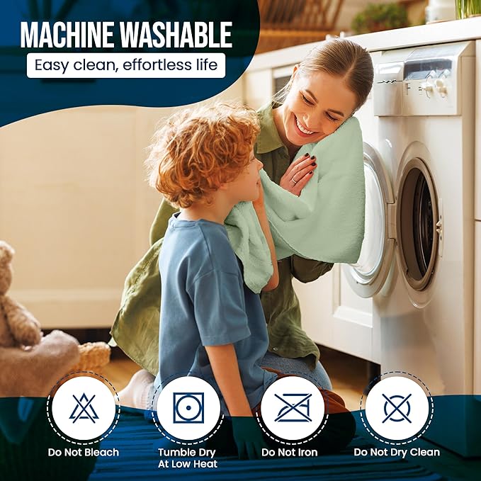 Utopia Bedding Waterproof Mattress Protector Twin Size, Premium Terry Mattress Cover 200 GSM, Breathable, Fitted Style with Stretchable Pockets (Sage)