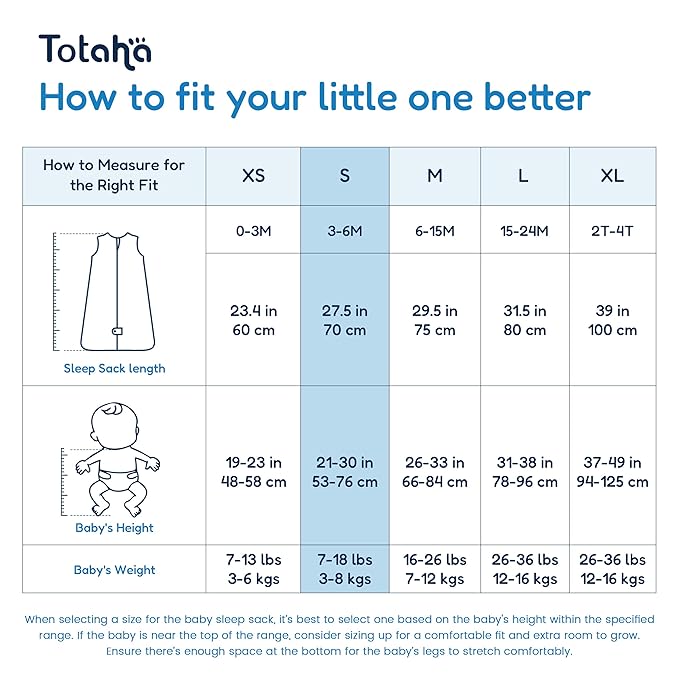 TotAha Sleep Sack 0-6 months 0.5 TOG, Lightweight Summer Transition Sleeping Bag for Babies Boy Girl, Infant Baby Wearable Blanket 3-Pack, 0.5 TOG
