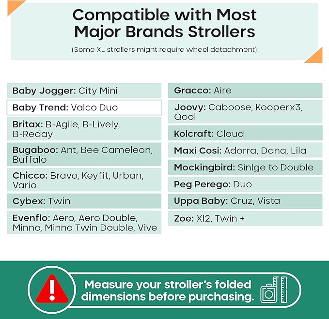 reperkid Medium Stroller Bag for Airplane Travel, Black & Green, 42" H x26 W x13 D, Fits Most Single Strollers Incl. Jogging & Standard Models – Premium Waterproof Cover, Adjustable Shoulder Straps