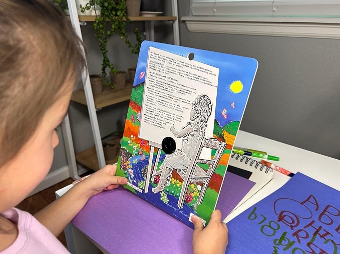 Art Game for Kids: Inspiring Drawing & Painting Activity for Young Artists, Parents & Teachers – Fun Art Supplies & Unique Gift for Kids 5+ – Perfect Educational Toy for Classrooms