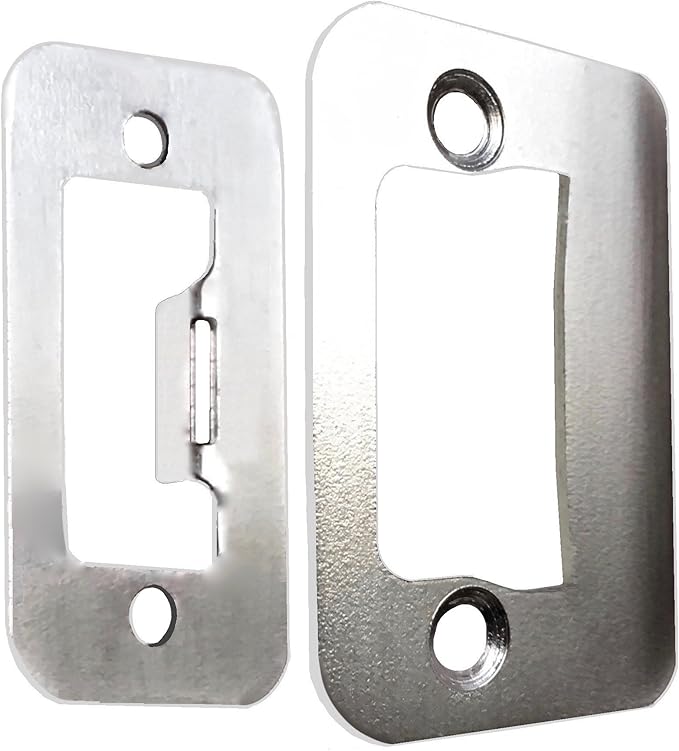 Gator Door Latch Restorer - Strike Plate 1-Pack (Satin Nickel)