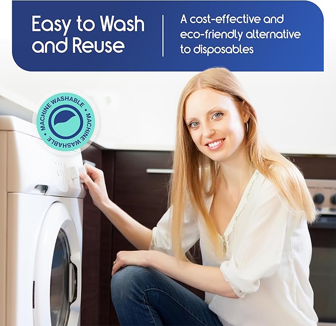 Inspire Waterproof Mattress Protector, 2 Pack - Dark Colored to Hide Stains, Extra Large 34 x 54, Quilted Bed Pad for Incontinence Washable, for Adults and Kids